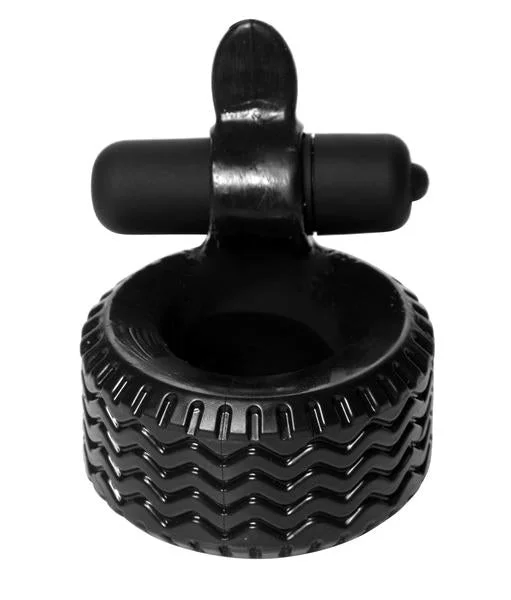 Tread Tire Cock Ring W/ Clit Stim — image 6 of 8