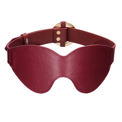 Ouch Halo Leather Look Eye Mask