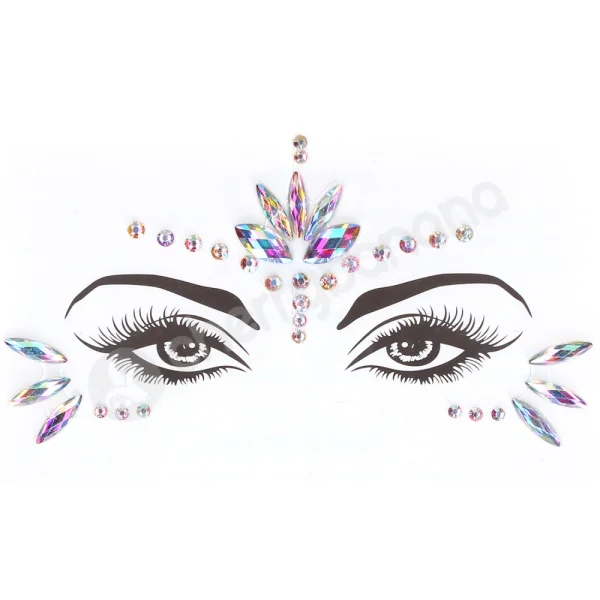 Le Desir Bliss 2 Piece Bra Set With Garters & Eye Bling