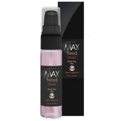 Max Head Flavored Oral Sex Gel Berry Orgasmic 2 2oz