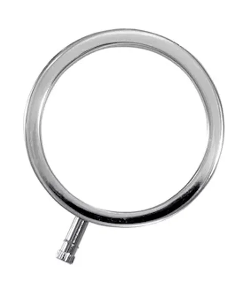 56mm Solid Metal Cock Ring - Silver — image 4 of 6