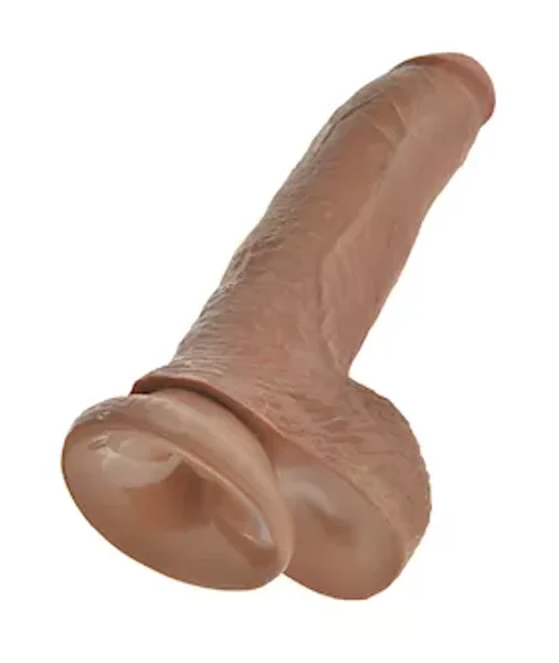 King Cock 9 Inch Suction Cup Dildo - Tan - 9 Inch — image 9 of 10