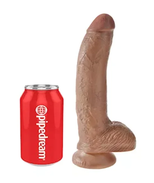 King Cock 9 Inch Suction Cup Dildo - Tan - 9 Inch — image 8 of 10