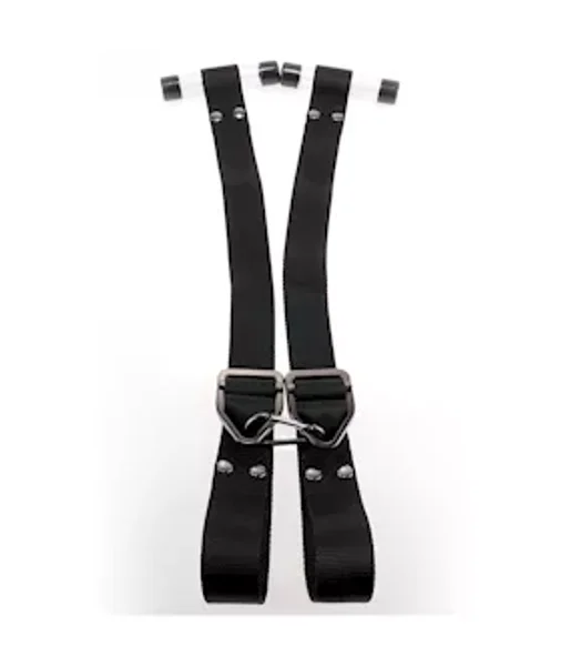 Sir Richards Command Bondage Door Cuffs - Black — image 10 of 12