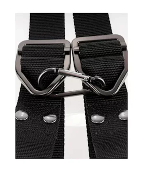 Sir Richards Command Bondage Door Cuffs - Black — image 11 of 12