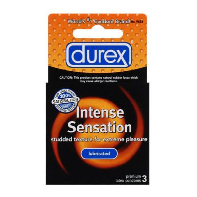 Paradise Marketing Durex Intense Sensation Box of 3