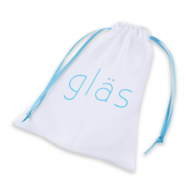 Gläs Titus Glass Beaded Butt Plug Dildo