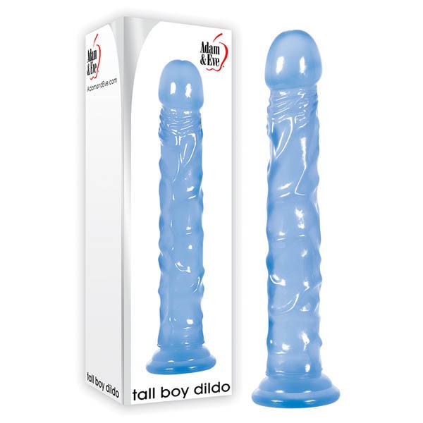 9.5" Blue Tall Boy Cock