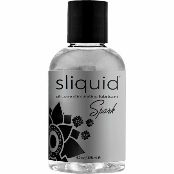 Sliquid Spark Booty Buzz Stimulating - Silicone-Based Lube | 4.2oz