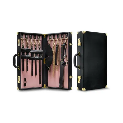 Bondage Kits Sets Temptasia Safe Word Bondage Kit With Suitcase Black