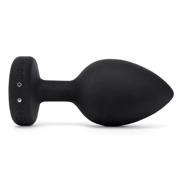 b-Vibe Vibrating Jewel Plug Xxl Black