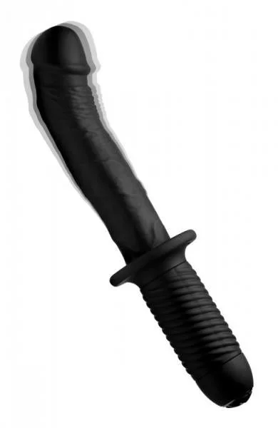 Ass Thumpers The Large Realistic 10X Vibrator With Handle — image 8 of 8