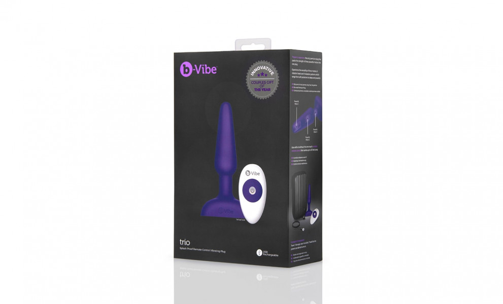 b-Vibe Trio Vibrating Butt Plug