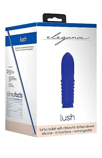 Shots Elegance Lush Bullet Black Vibrator