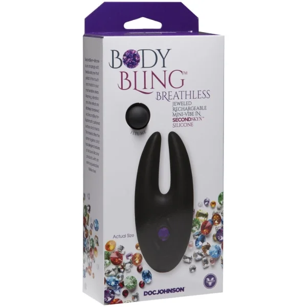 Doc Johnson Body Bling Breathless Rechargeable Mini Vibe