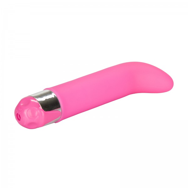 Silicone g-spot vibrator