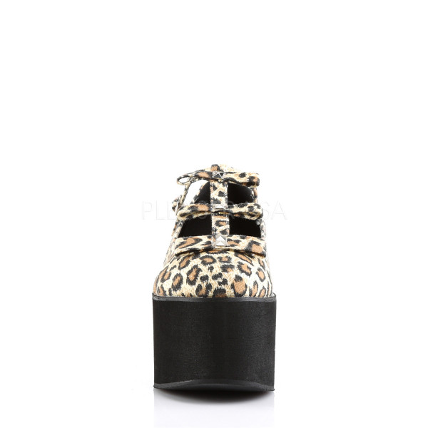 3 1/4 inches PF T Strap w/Bows & Pyramid Studs Detail — image 10 of 12
