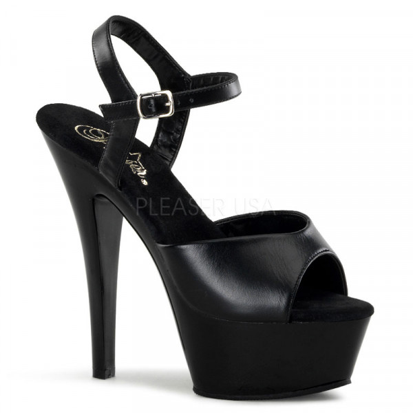 KISS-209 - 6" Stiletto Heel Ankle Strap PF Sandal