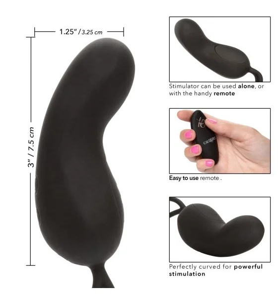 Silicone Remote Rechargeable Curve