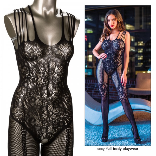 Strappy Lace Body Suit
