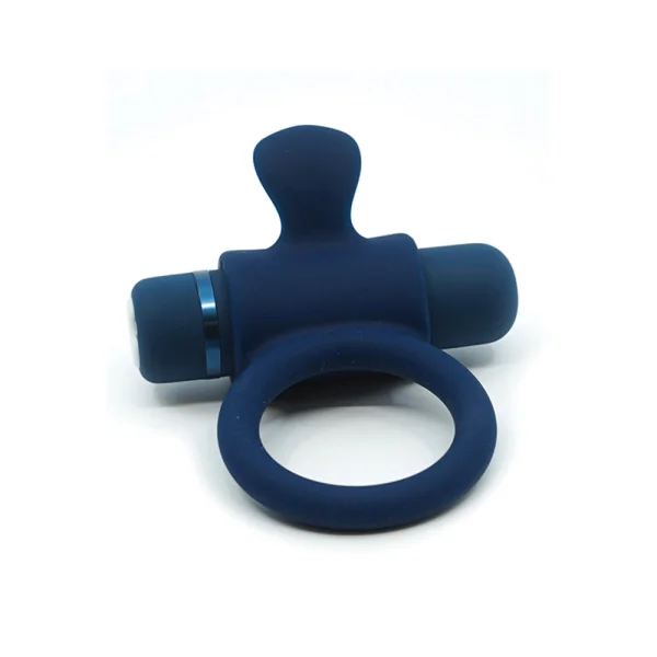 Sensuelle Bullet Cock Ring With Tongue