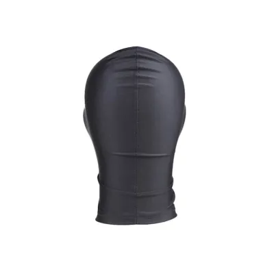 Zipper Full Cover Hood Black
