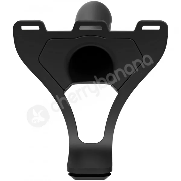 Body Extensions BE Ready Black Unisex Harness With 3 Hollow Silicone Dildo Attachments