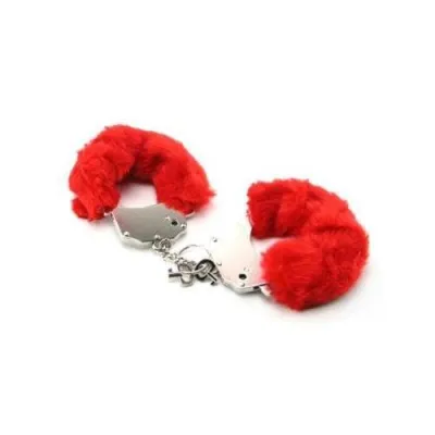 Fetish Fantasy Series Furry Cuffs Red