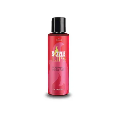 Sizzle Lips Warming Gel Strawberry 4 2 Oz