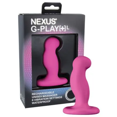 G play Plus Unisex Vibrator Pink Large
