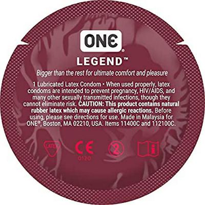 ONE Legend Extra Large Condoms 36 Pack