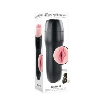 Zero Tolerance Grip It Realistic Vagina Stroker With Movie Download Beige