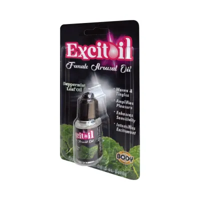 Peppermint Arousal Oil 5oz Bottle Carded