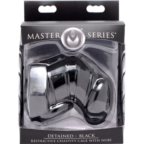 Detained Restrictive Chastity Cage