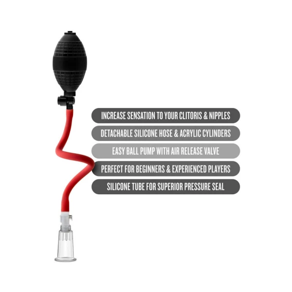 Temptasia - Beginner's Clitoral Pumping System - Black