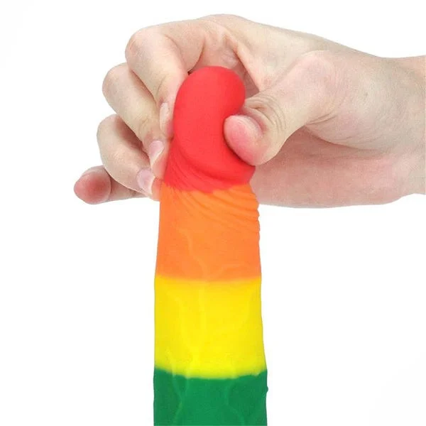Lovetoy 7-Inch Prider Rainbow Dildo