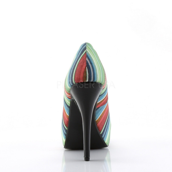 LOLITA-12 - 5" Heel, 1 1/4" Hidden P/F Open Toe Pump — image 4 of 4