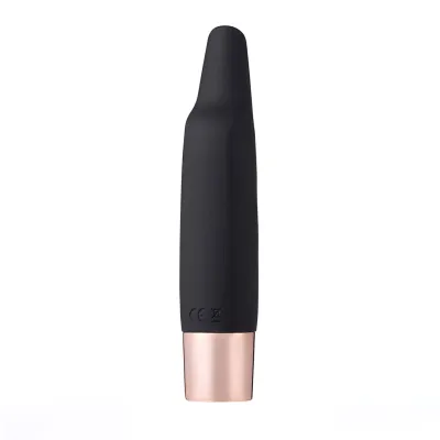 Aspen 15 Function Rechargeable Wireless Flickering Tip Vibrator Black