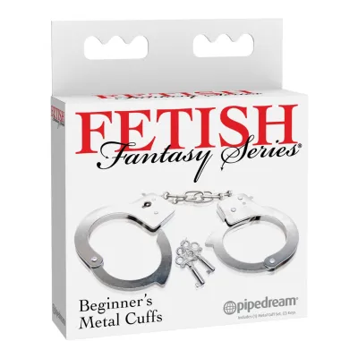 Pipedream Products Fetish Fantasy Beginner s Metal Cuffs
