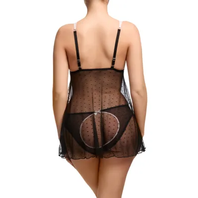 Dita Von Teese Von Follies Coquine Open Front Babydoll