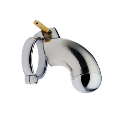 Kinki Shaft Chastity Cage 50mm Silver 50mm