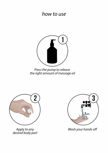Bliss - Unscented Massage Oil - 500 ml - Massage Oil For Couples
