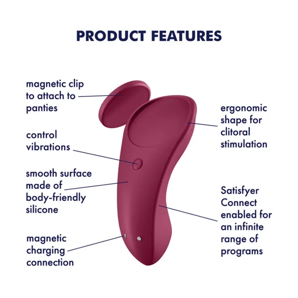 Satisfyer Partner Box 3 - Double Joy Couple's Vibe, Sexy Secret Panty Vibe & Royal One Vibrating Cock Ring