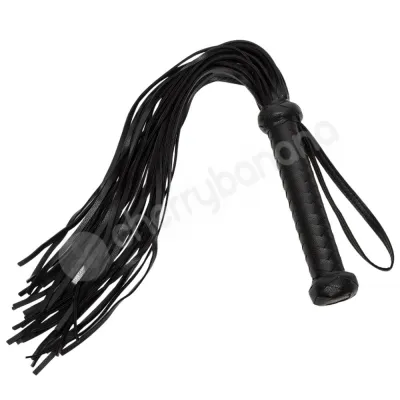 Fifty Shades Of Grey Bound To You Large Black Faux Leather Flogger