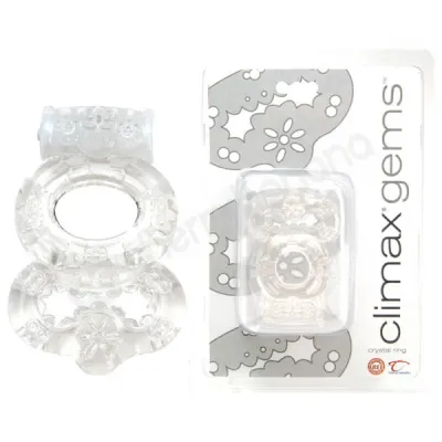 Climax Gems Crystal Clear Cock Ring