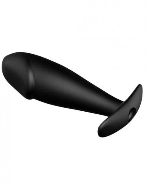 Pretty Love Vibrating Penis Shaped Butt Plug Black — image 5 of 6