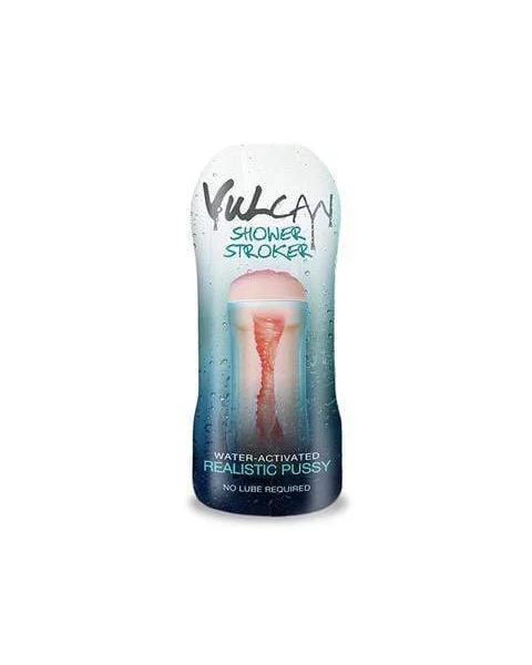 Cyberskin H2O Vulcan Shower Stroker Realistic Pussy