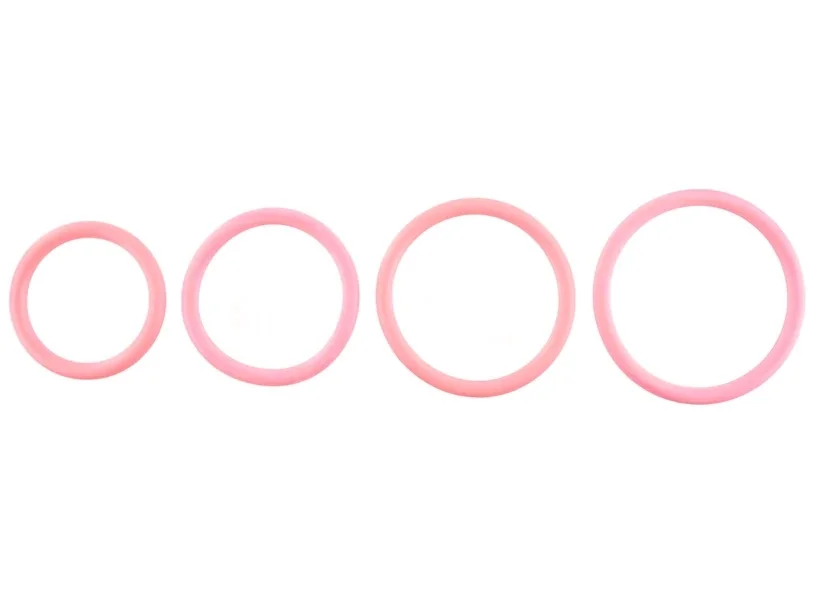 O Ring Cock Rings x4