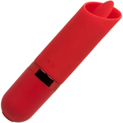 Kyst Flicker Tongue Powerful Waterproof Rechargeable Bullet Vibrator By CalExotics Red