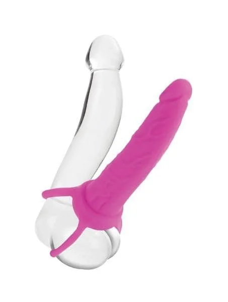 Silicone Love Rider Dual Penetrator - Pink